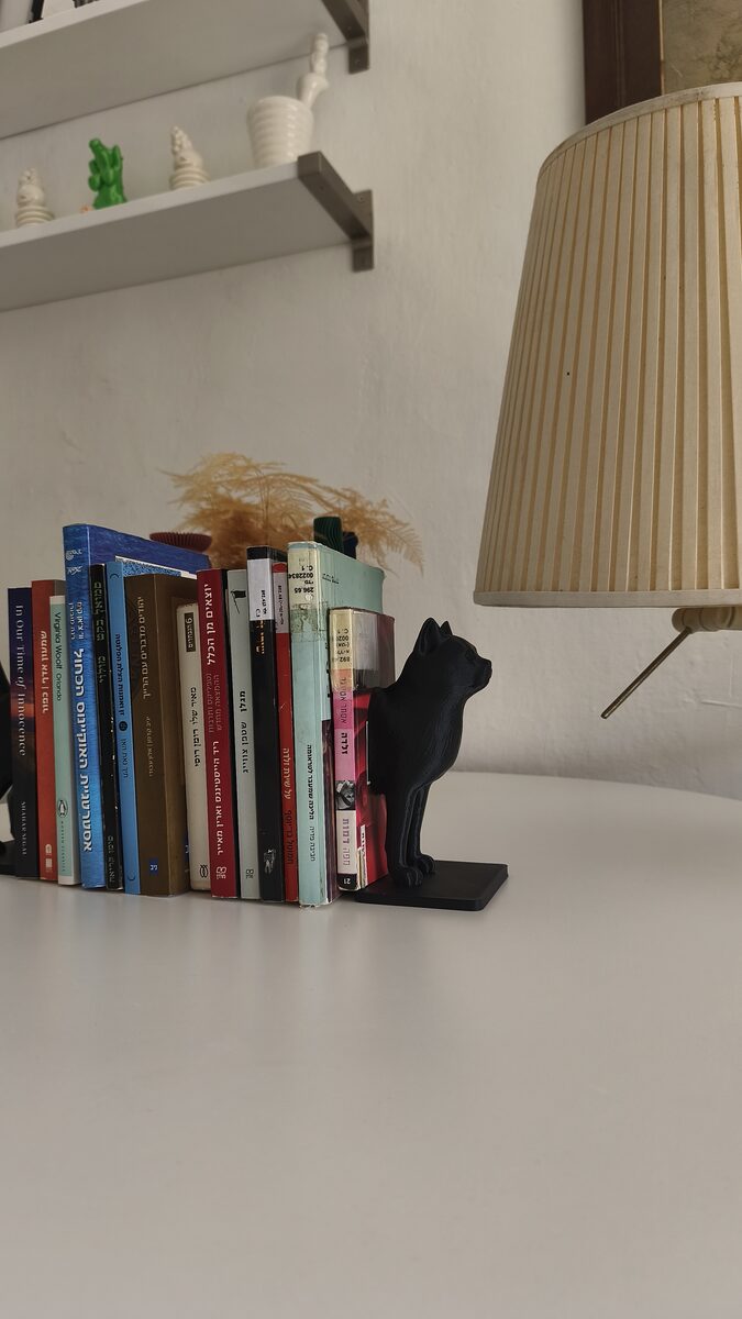 Cat Book Holder