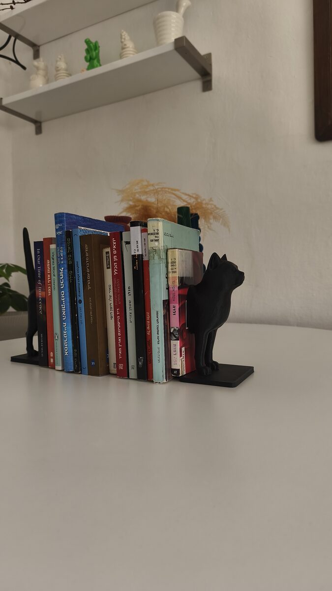 Cat Book Holder