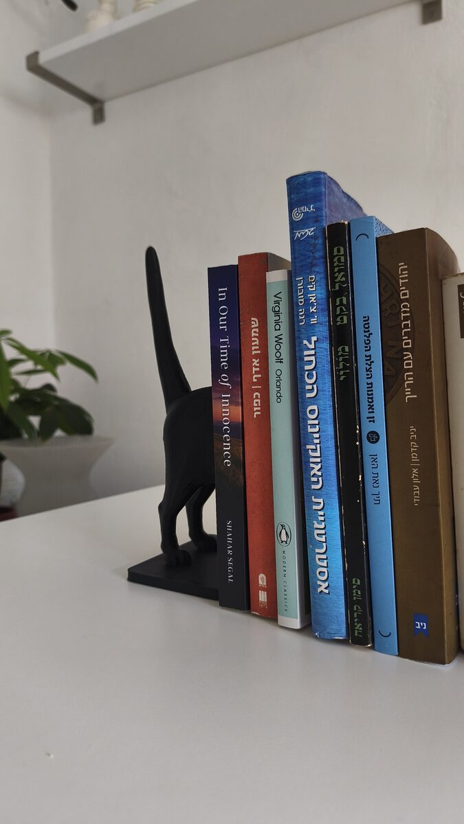 Cat Book Holder