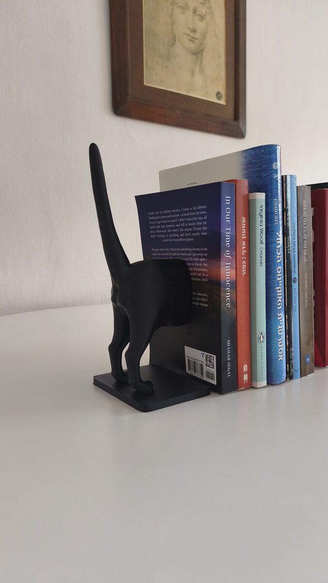 Cat Book Holder