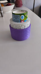 Ice Cream Lock, 3D Printed Maze Puzzle Tub Guard