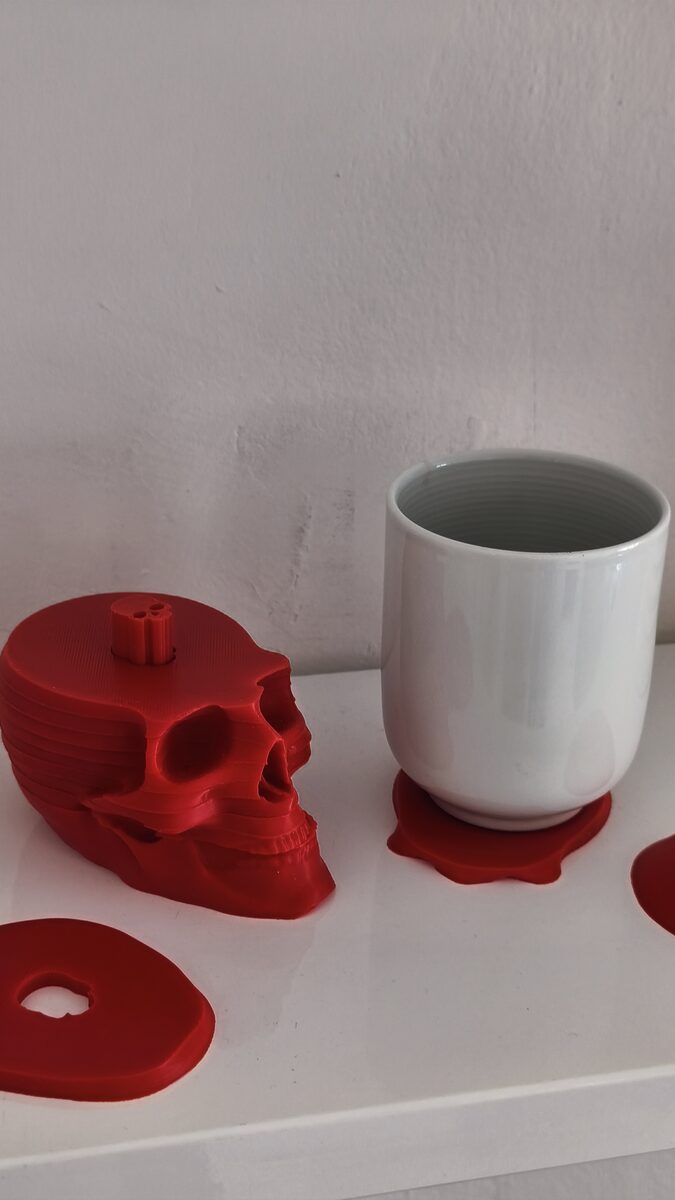 Skull Coasters