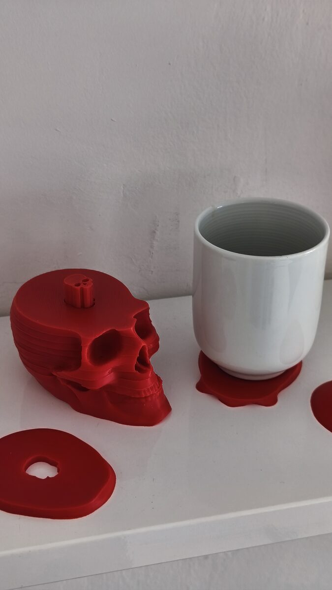Skull Coasters