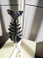 Fishbone Mirror Jewellery Hook, 3D Printed Vanity Organiser