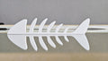 Fishbone Mirror Jewellery Hook, 3D Printed Vanity Organiser