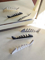 Fishbone Mirror Jewellery Hook, 3D Printed Vanity Organiser