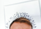 2026 New Year Headband, 3D Printed Sunburst Party Crown