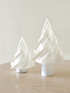 Spiral Christmas Tree Tea Light Lantern, 3D Printed Decor
