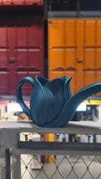 Tulip Blossom Watering Can, 3D Printed Floral Plant Waterer