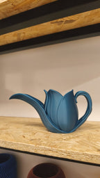 Tulip Blossom Watering Can, 3D Printed Floral Plant Waterer