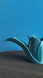 Tulip Blossom Watering Can, 3D Printed Floral Plant Waterer