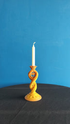 Heart Candlestick Holder, 3D Printed Spiral Lotus Candle Holder