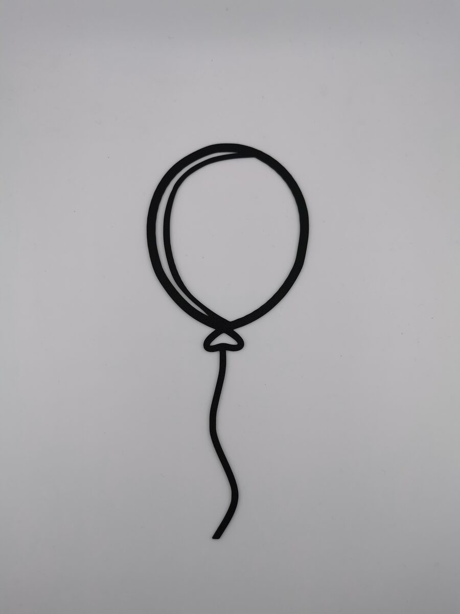 2d Party Balloon Wall Art