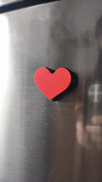 Magnetic Heart Fidget Clicker, 3D Printed Fridge Toy