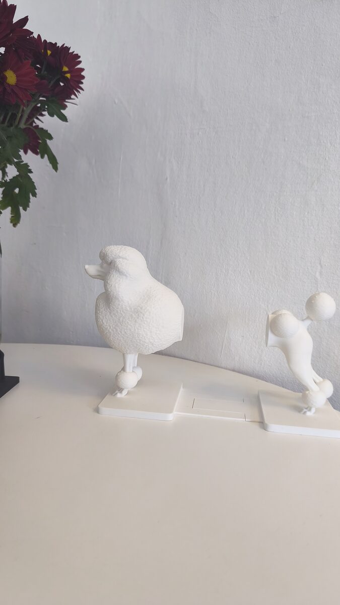 Poodle Book Holder