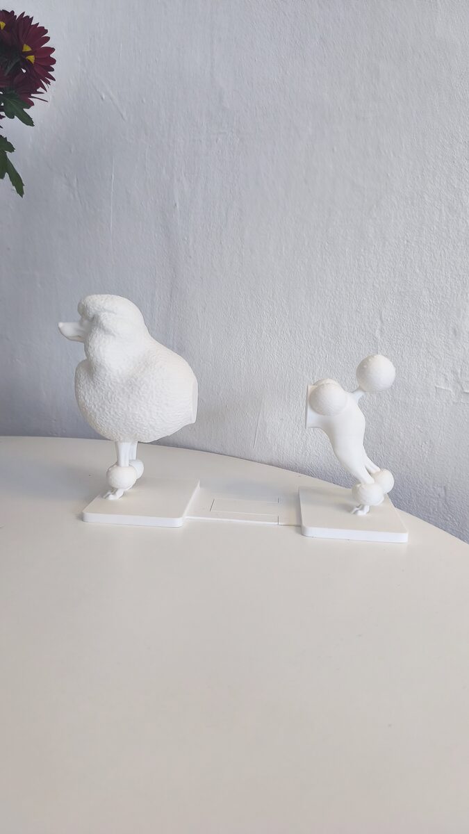 Poodle Book Holder
