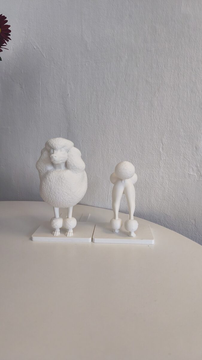 Poodle Book Holder