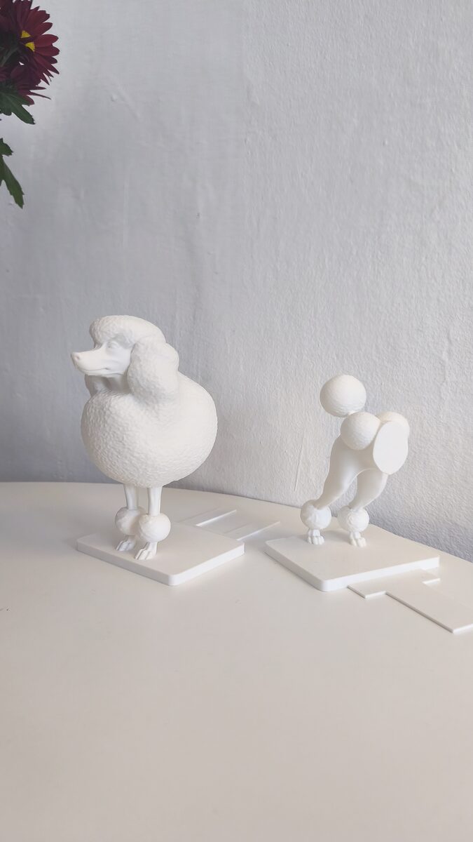Poodle Book Holder