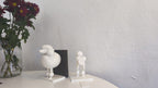 Poodle Bookend Pair, 3D Printed Curly Coat Book Holder