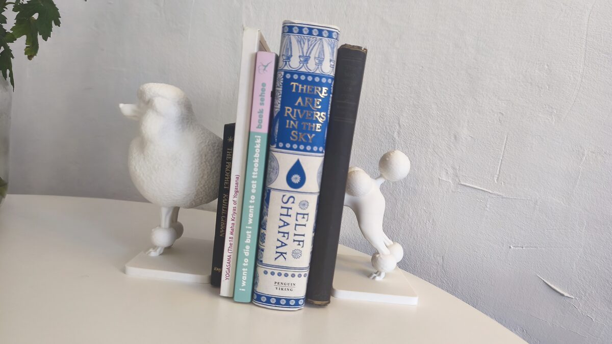 Poodle Book Holder