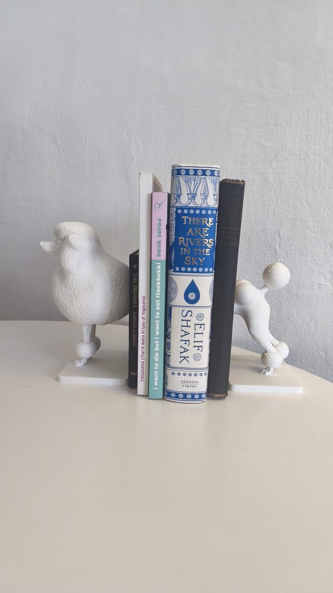 Poodle Book Holder