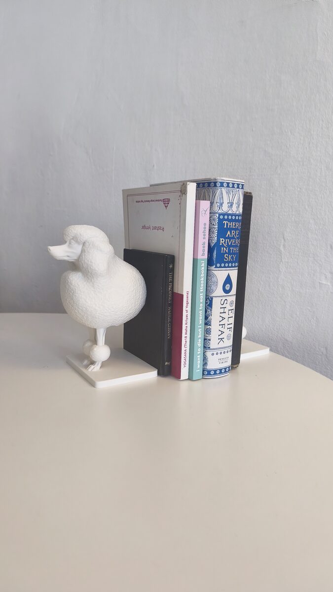 Poodle Book Holder
