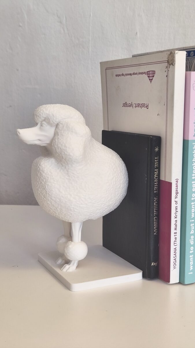 Poodle Book Holder