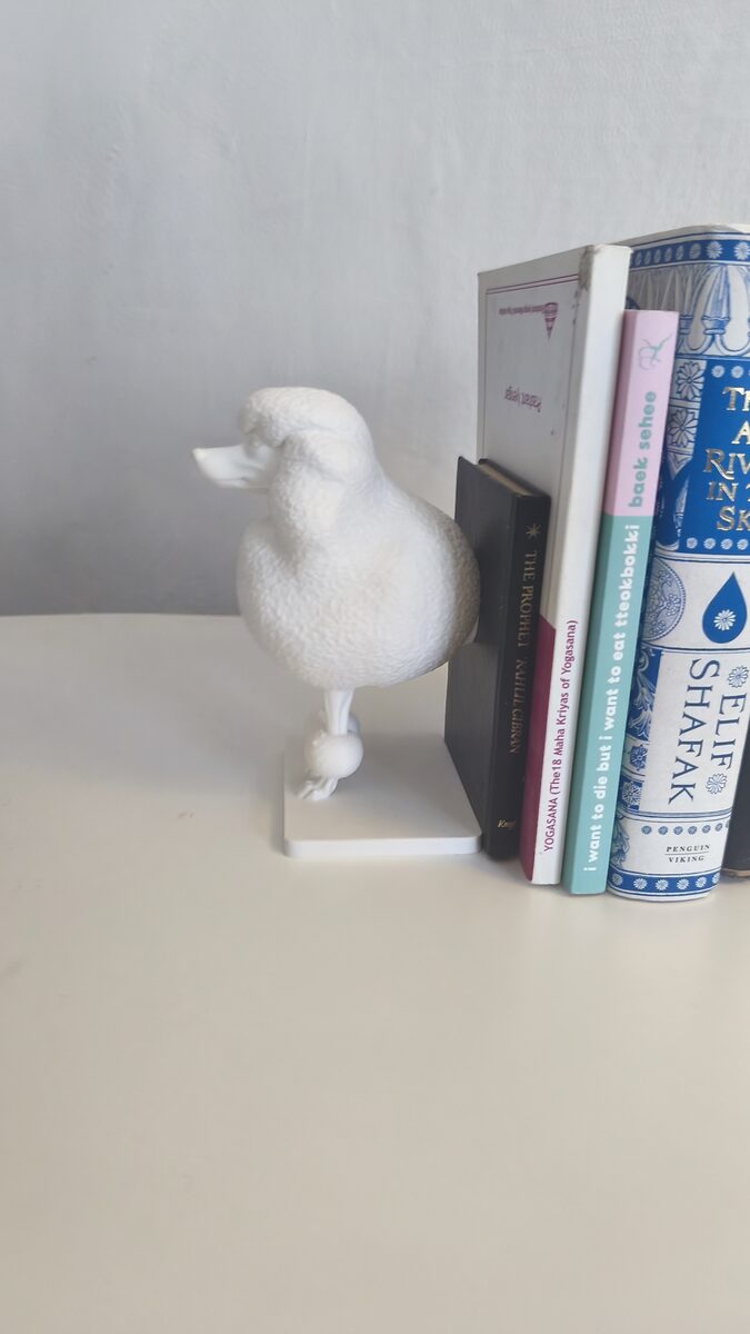 Poodle Book Holder