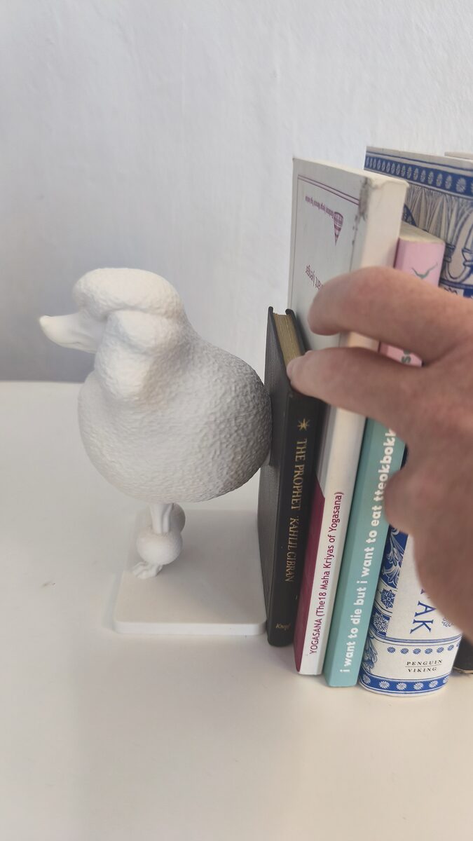 Poodle Book Holder