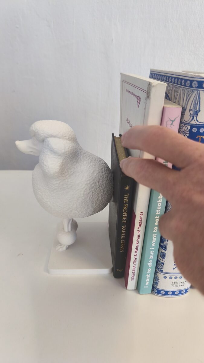 Poodle Book Holder