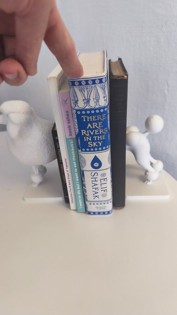 Poodle Book Holder