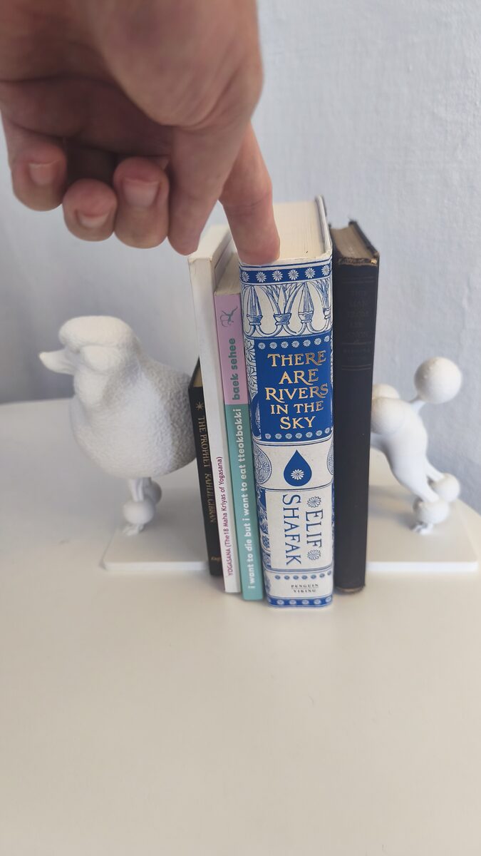 Poodle Book Holder