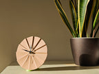 Dune Minimalist Clock, 3D Printed Wall and Desk Clock