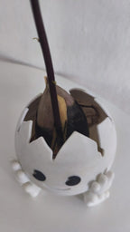Avocado Egg Planter, Cute 3D Printed Seed Starter Pot