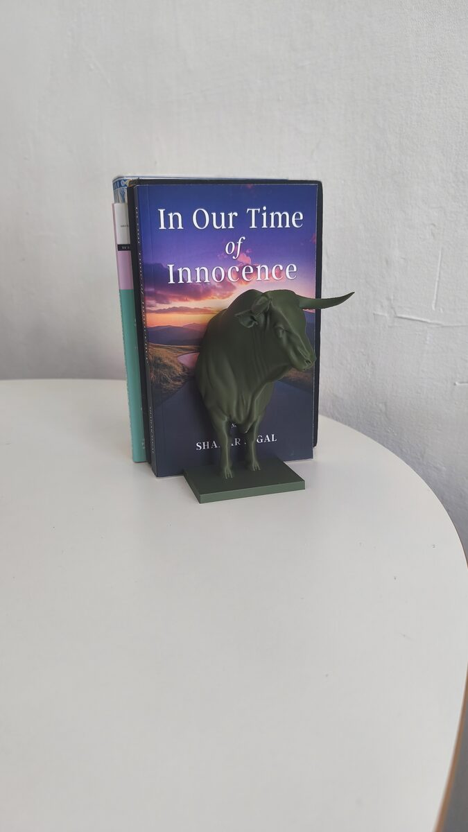 Bull Bookends