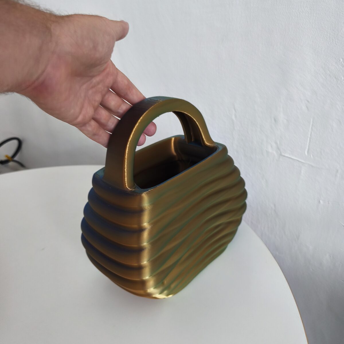 Wavy Purse