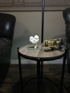 Faceless Twin Portrait Sculptural Lamp, 3D Printed Art Decor