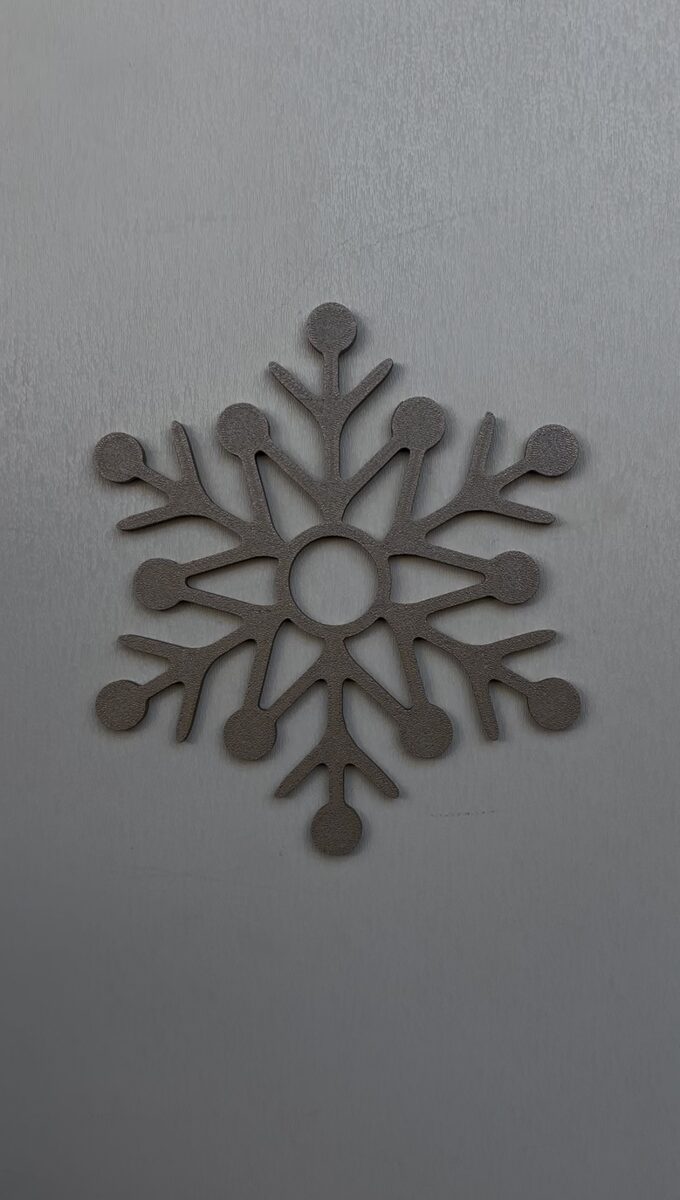 Giant Snowflake Magnet