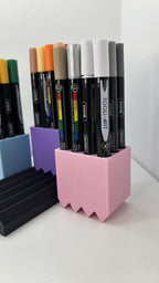 Modular Marker Organizer, 3D Printed Expandable Pen Holder