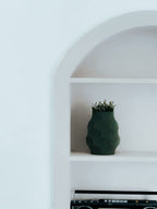 Hexa Flower Vase, 3D Printed Faceted Ridged Vase