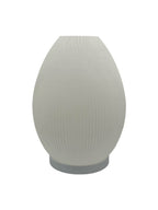 Flame Lampshade, Ribbed 3D Printed Modular Lamp Cover