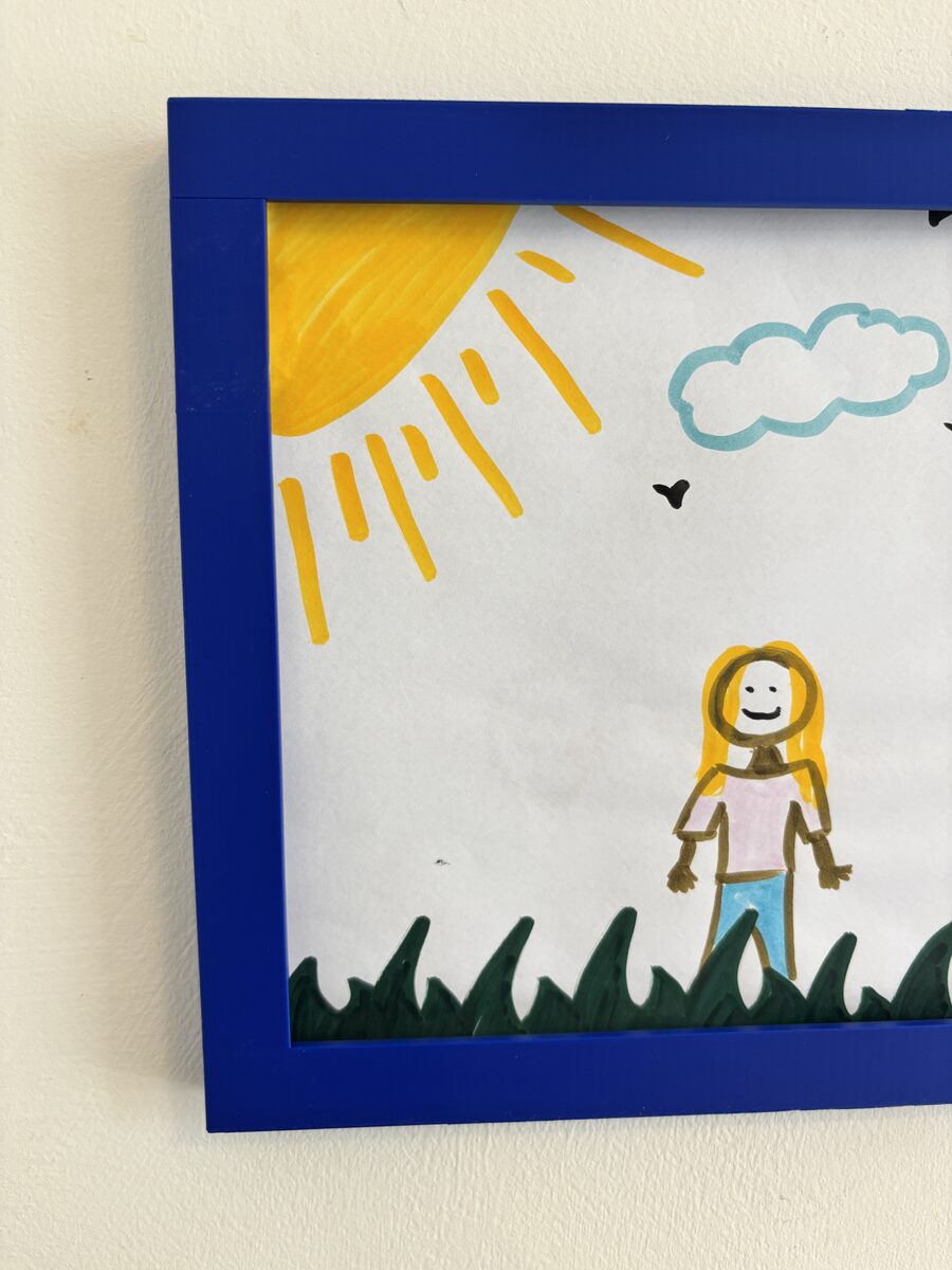 A4 Wall Frame – Top-loading, Multi-page Holder