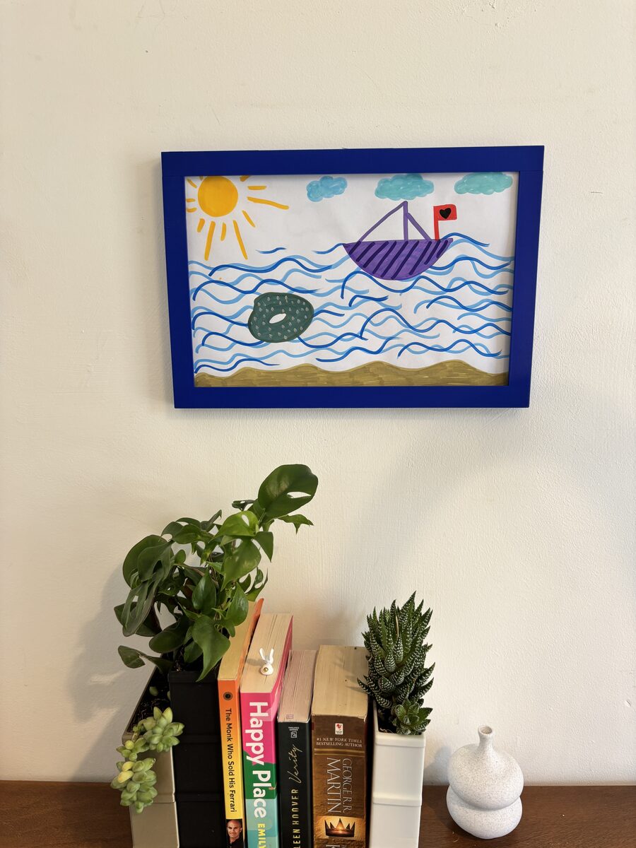 A4 Wall Frame – Top-loading, Multi-page Holder