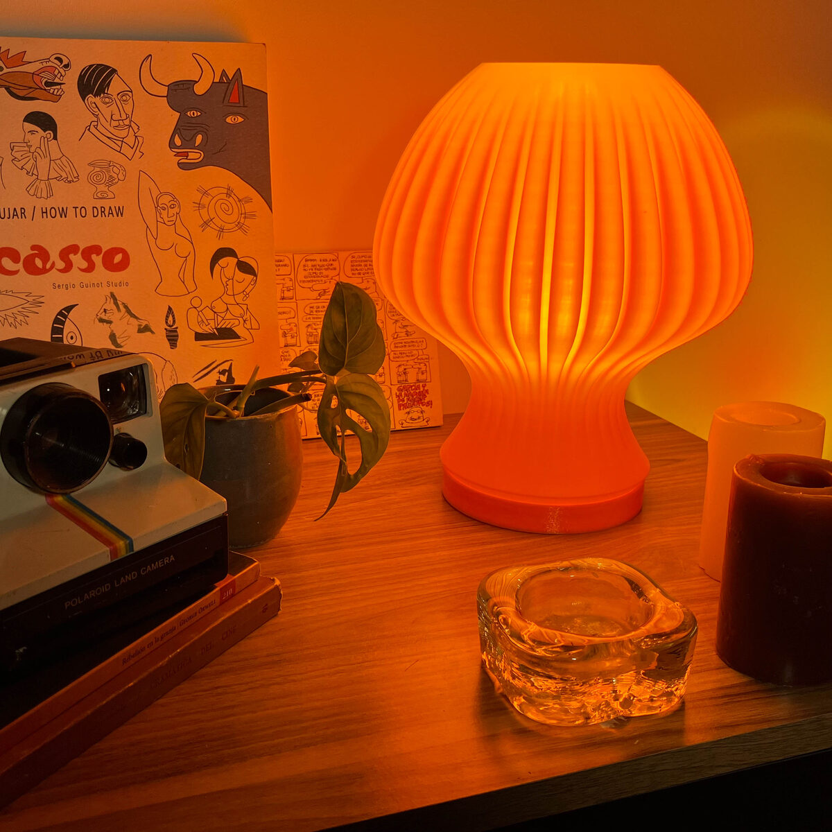 Blob Mushroom Lampshade