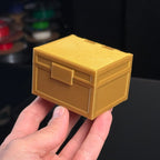 World Cup Sticker Safebox, 3D Printed Treasure Chest Storage Box