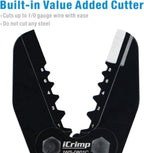 Iwiss IWS - 0801C Heavy Duty Copper Lug Crimping Tool - OzFDM