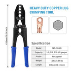 Iwiss IWS - 1040S Battery Cable Terminal Lug Crimping Tool - OzFDM