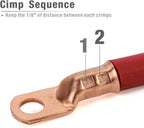 Iwiss IWS - 1040S Battery Cable Terminal Lug Crimping Tool - OzFDM