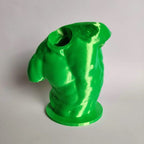 Gaddhi Torso Sculpture Vase, 3D Printed Statue Decor