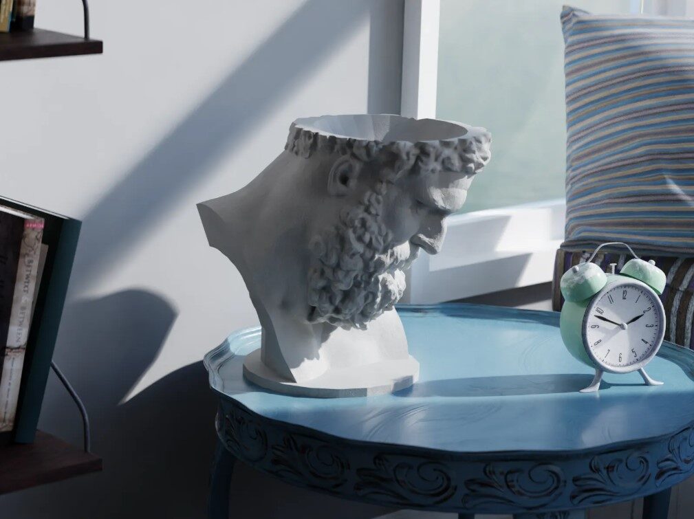 Hercules Sculptural Vase